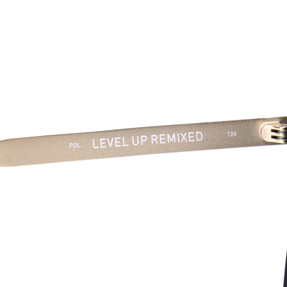 Quay Australia LEVEL UP REMIXED Sunglasses - Matte Black/Smoke Polarized - NWT - Picture 10 of 13